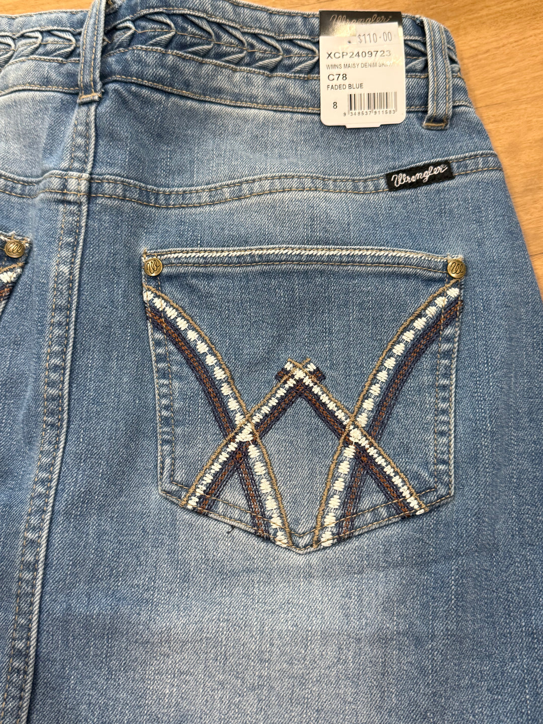 Wrangler - WOMENS MAISY DENIM SKIRT S26