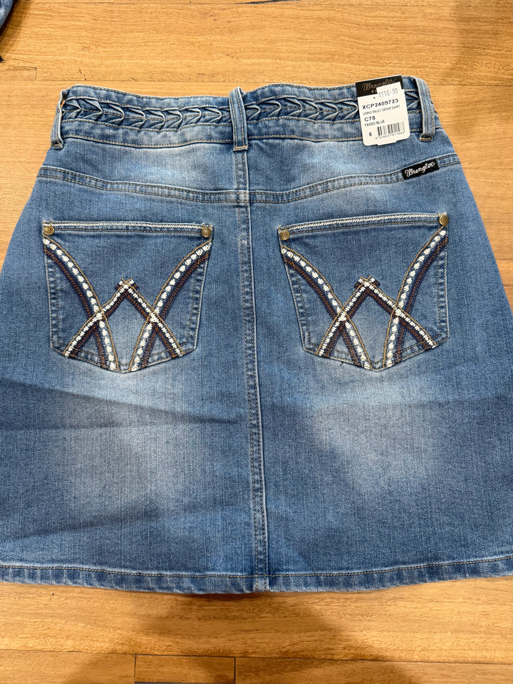 Wrangler - WOMENS MAISY DENIM SKIRT S26