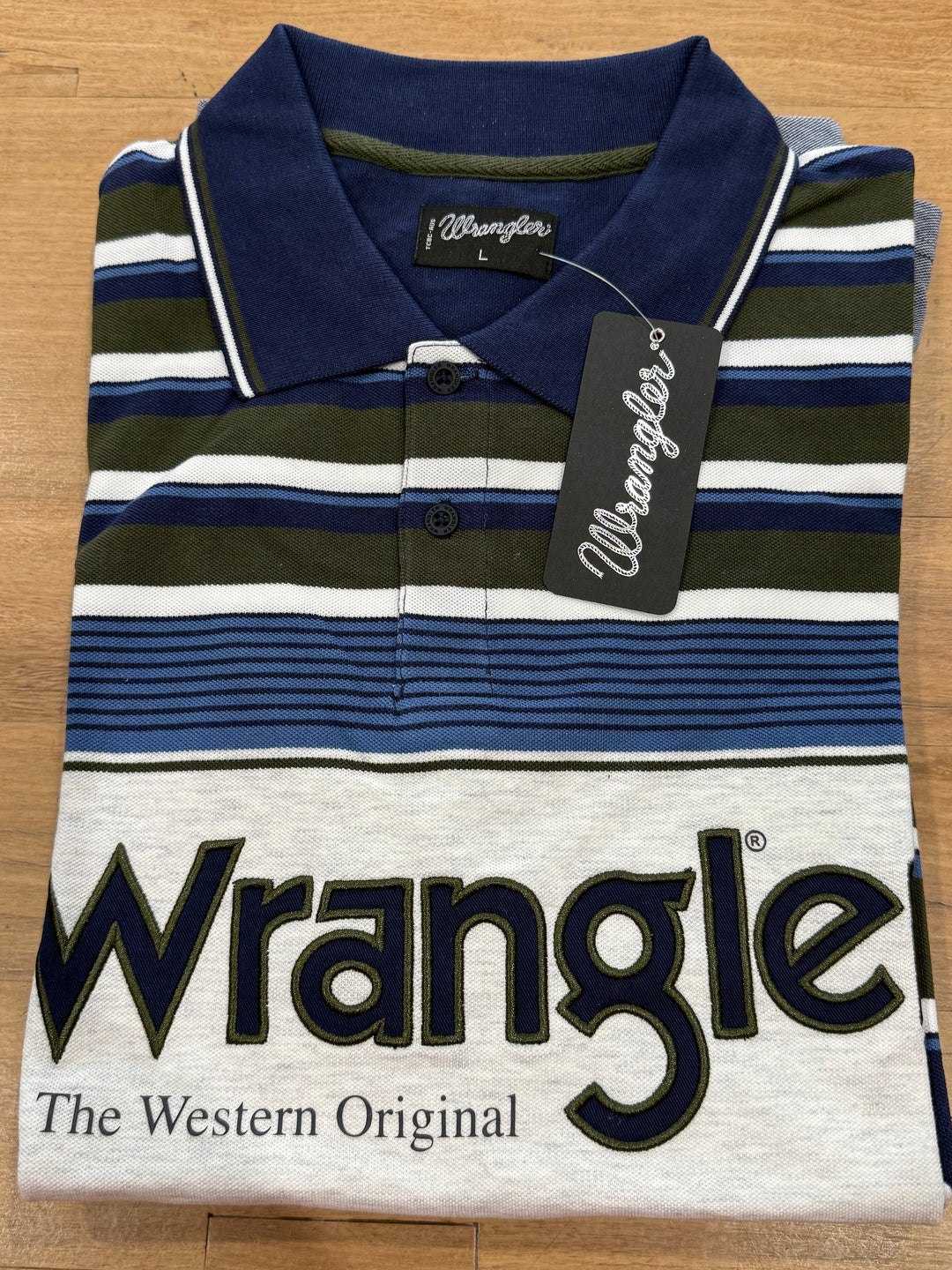 Wrangler - MENS HENRY SHORT SLEEVE POLO S26