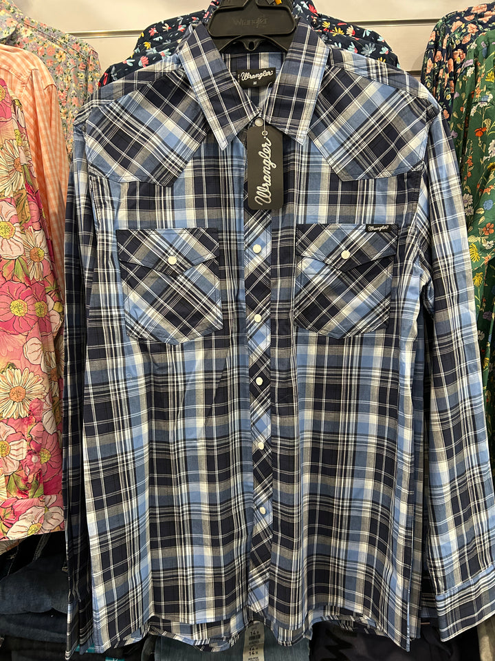 Wrangler - Mens Billy Long Sleeve Shirt