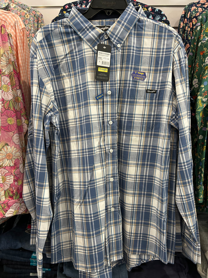Wrangler - Mens Ranger Long Sleeve Shirt