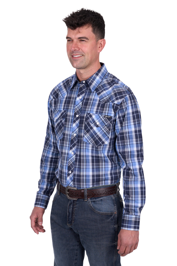 Wrangler - Mens Billy Long Sleeve Shirt