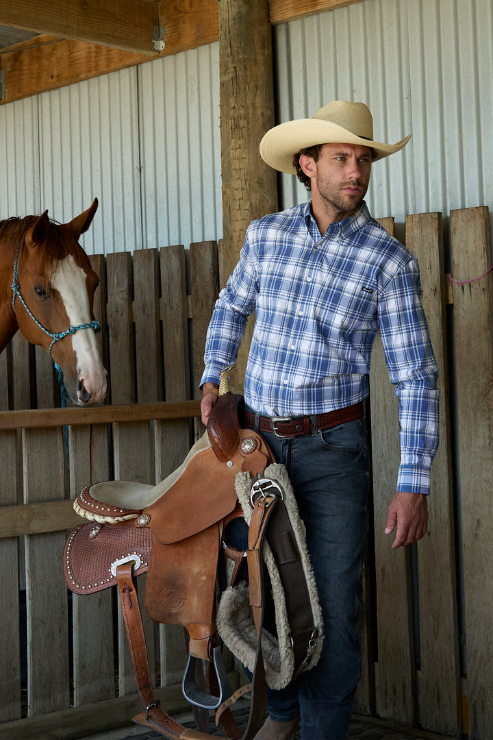 Wrangler - Mens Ranger Long Sleeve Shirt