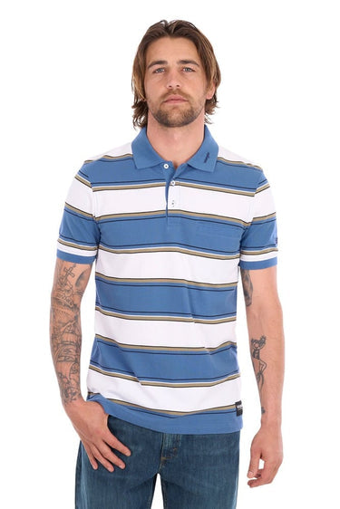 Wrangler - MENS MICK SHORT SLEEVE 1 POCKET POLO S26