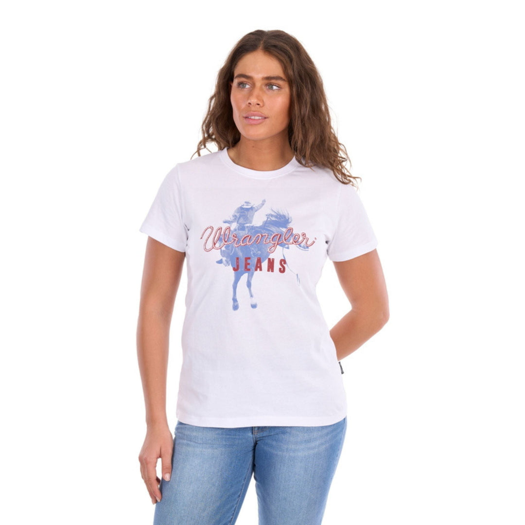 Wrangler  - WOMENS GWEN SHORT SLEEVE TEE S26