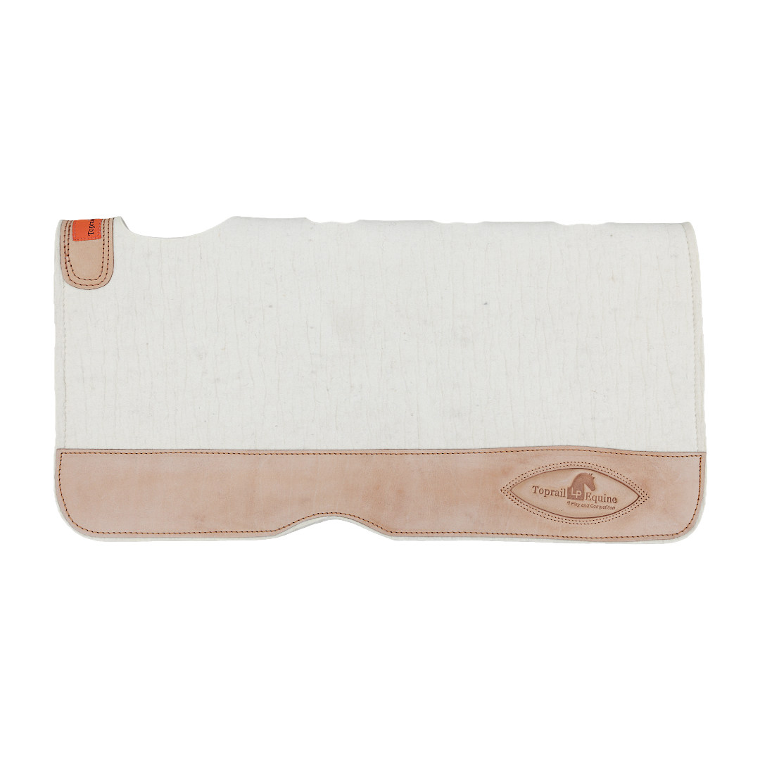 Toprail Equine - "ELITE PERFORMANCE" Pad Square with Cinch Cutout