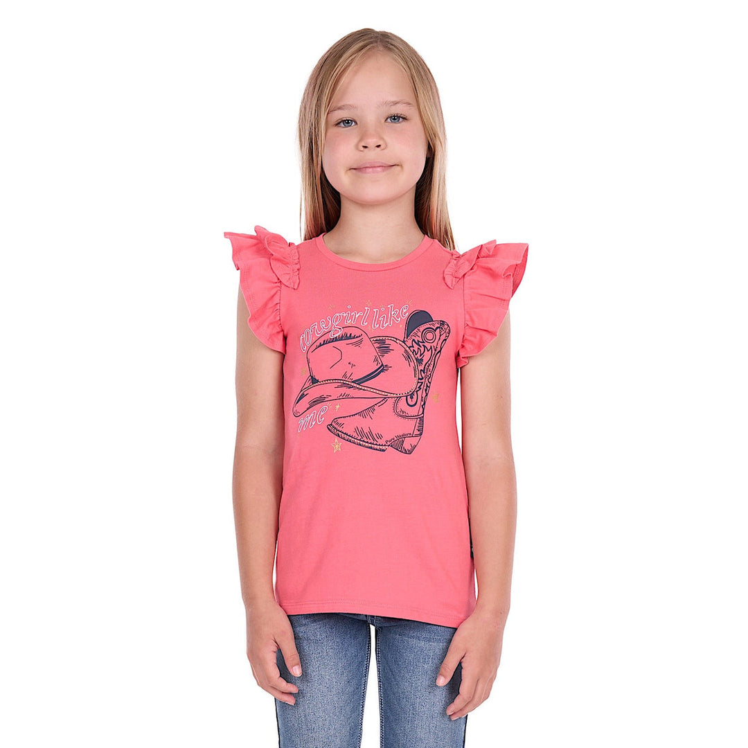 Pure Western - Girl's Alira Tee S26