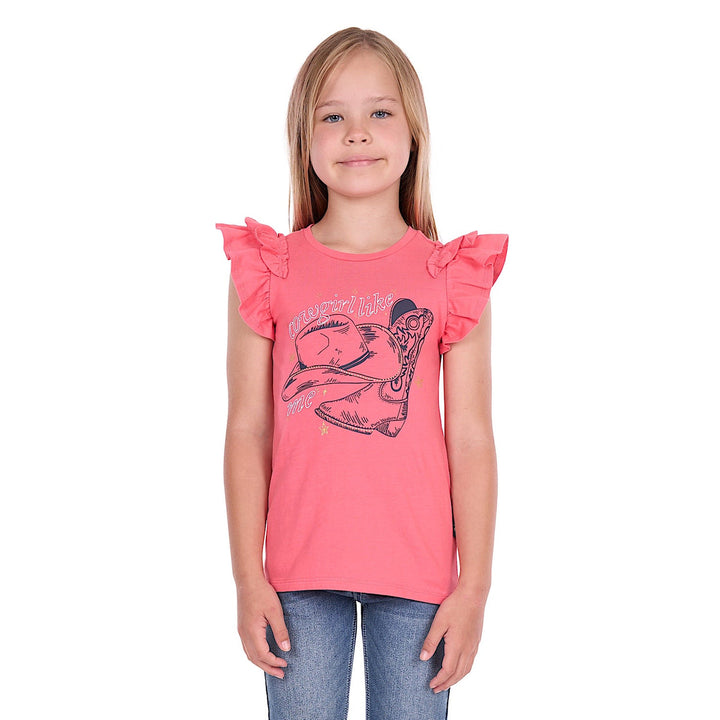 Pure Western - Girl's Alira Tee S26