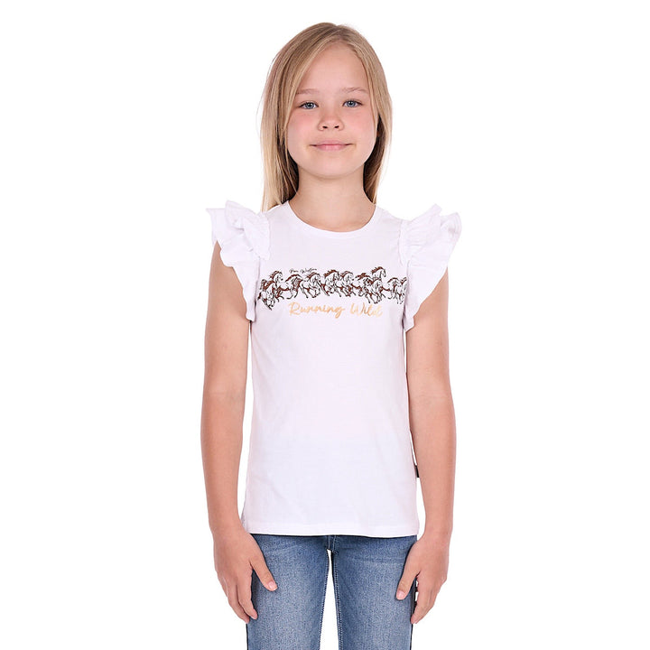 Pure Western - Girl's Harper Tee S26