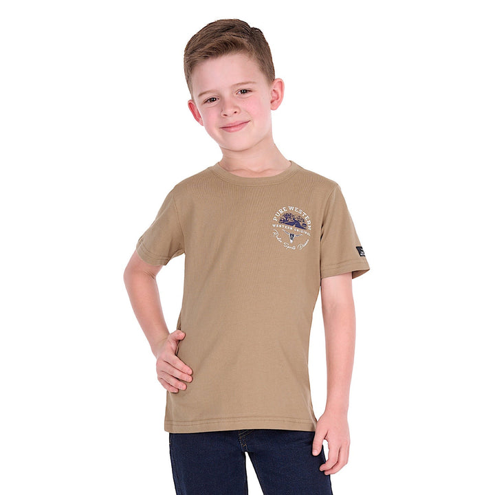 Pure Western - Boys Craig Short Sleeve Tee S26