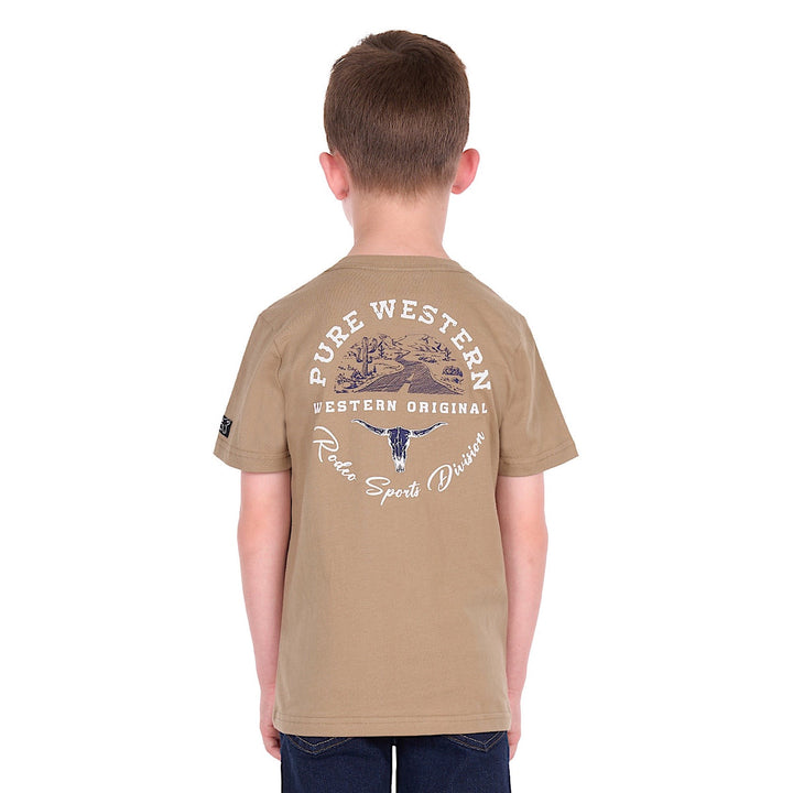 Pure Western - Boys Craig Short Sleeve Tee S26