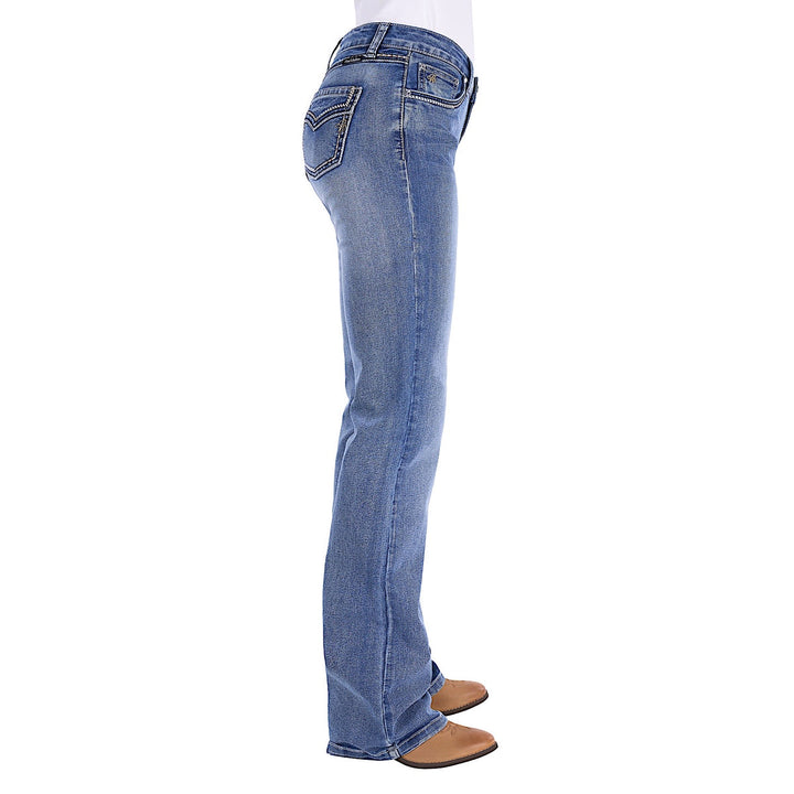 Pure Western - Women's Julietta Relaxed Rider Jean in Summer Sky