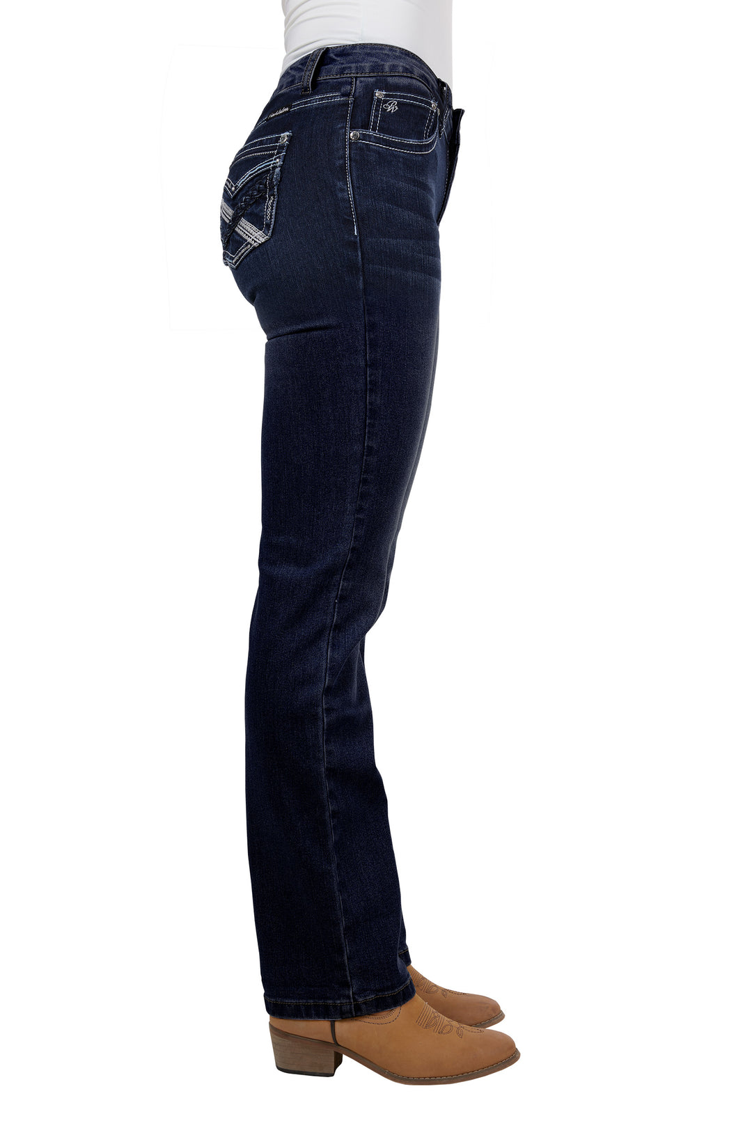 Pure Western - Womens Kim Hi Rise Bootcut Jean