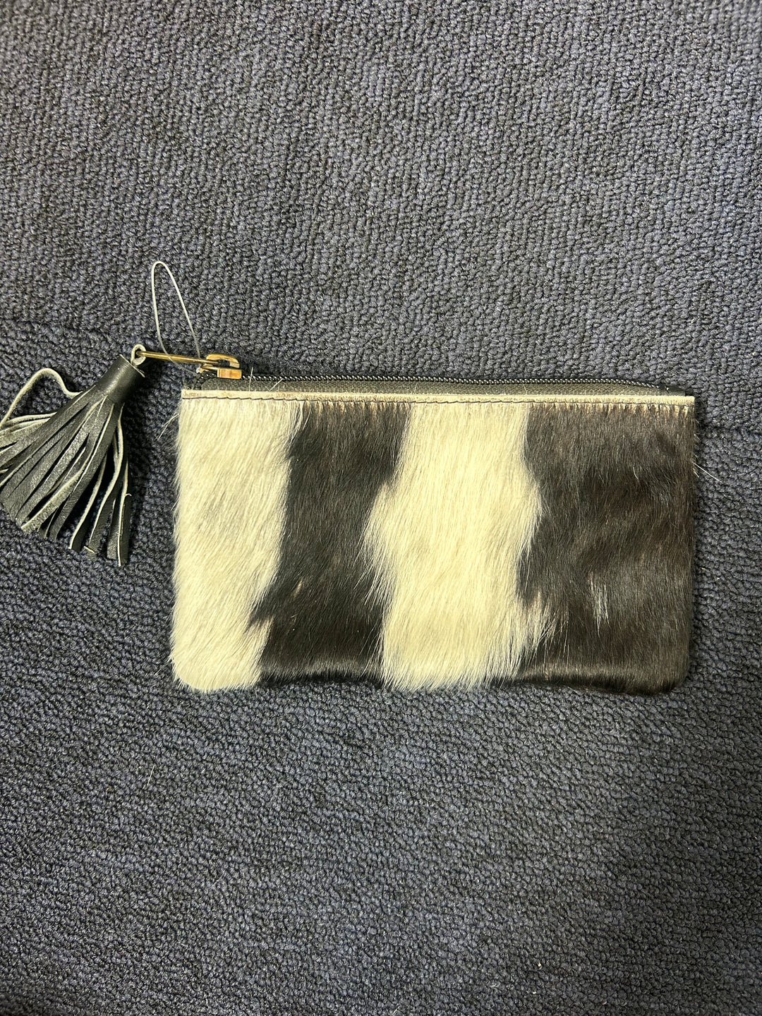 TDE - York Small Tassel Cowhide Purse