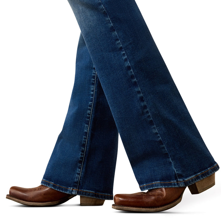 Ariat - Womens Perfect Rise Sadie Ultra Stretch Boot Cut Jeans in Oasis