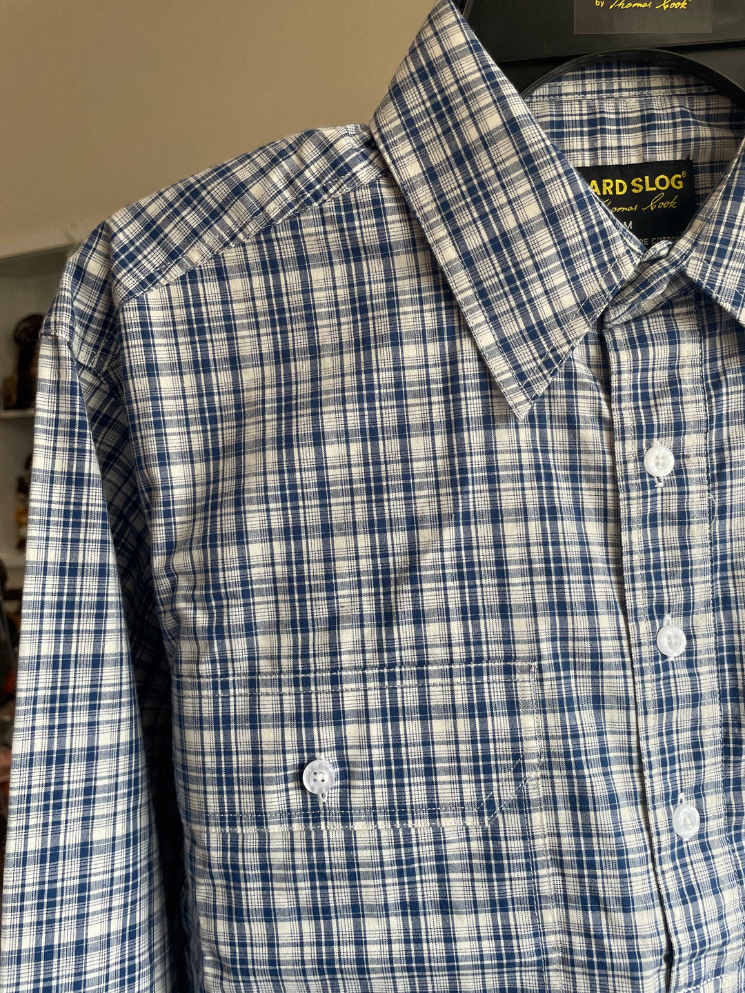 Hard Slog - MENS BROOKS HALF PLACKET LONG SLEEVE SHIRT S26