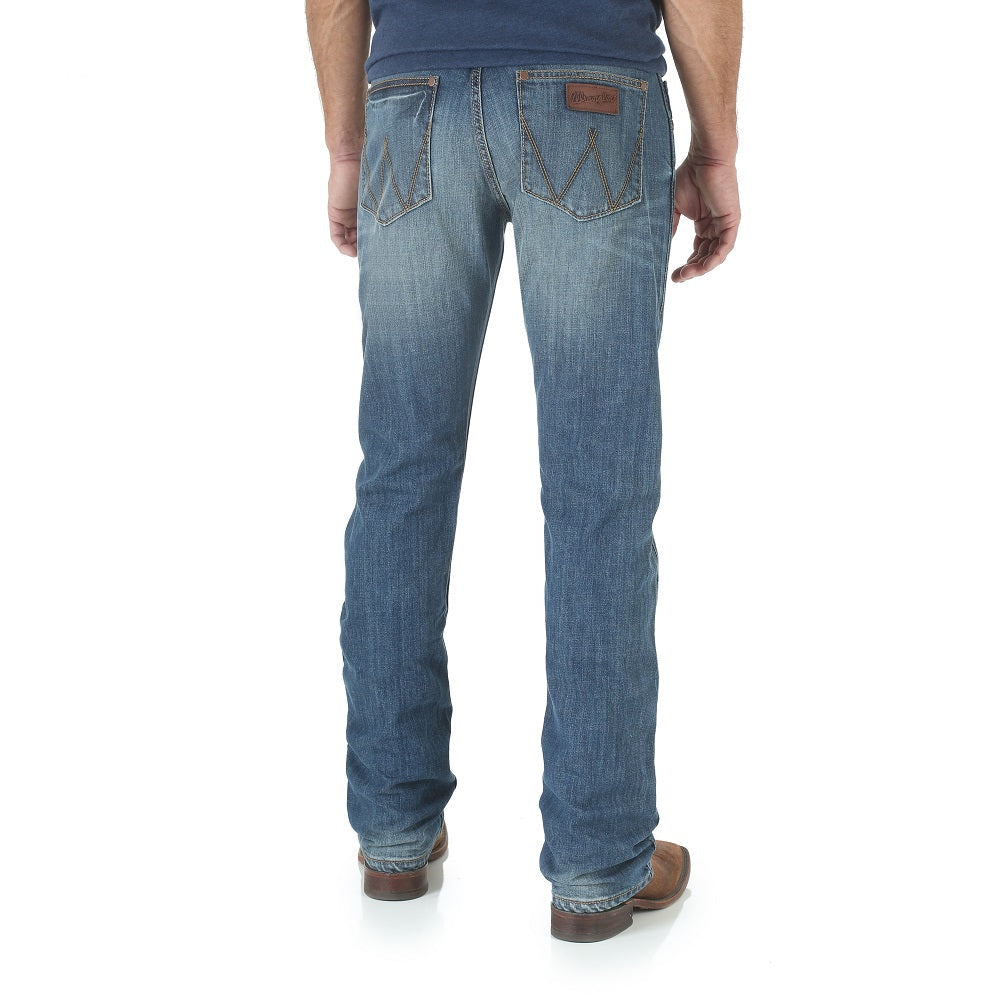 Wrangler - Mens Retro Slim Straight Jean - 34' Leg - Cottonwood