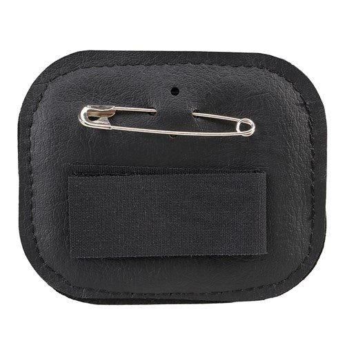 STC - Leather Bridle 3 Numbers Holder w/Velcro & Pin Fastening