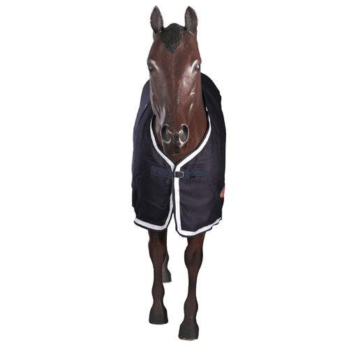 Kool Master Show Rug - Navy/White