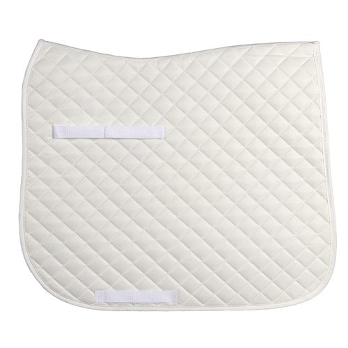 Showmaster Dressage Saddle Pad - White