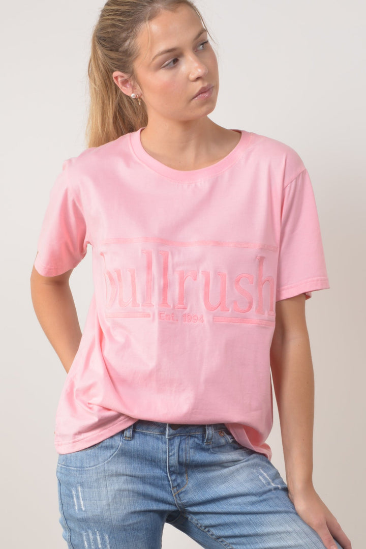 Bullrush - Heritage Tradition Tee in Pink S26
