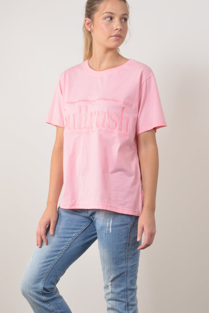 Bullrush - Heritage Tradition Tee in Pink S26