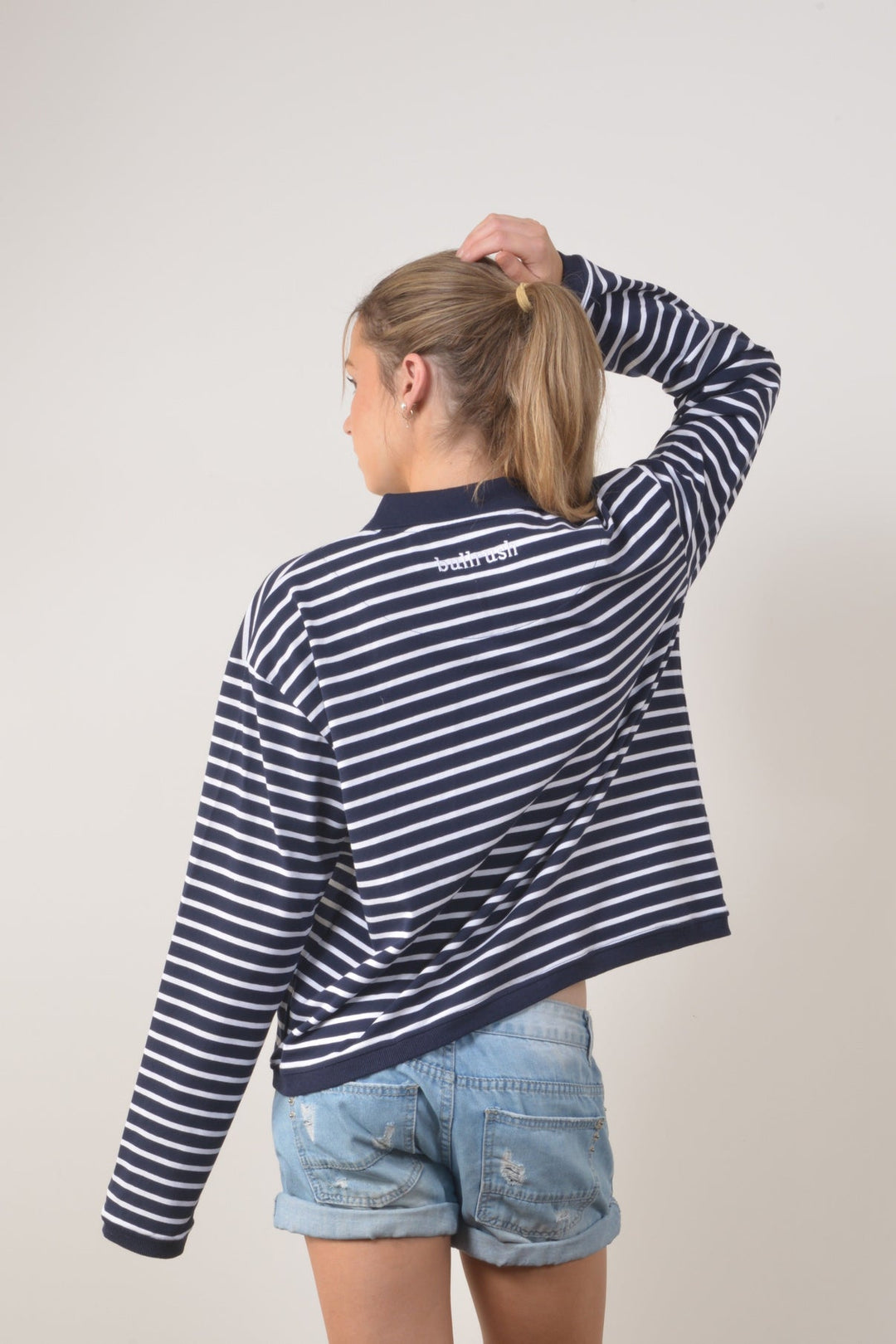 Bullrush - Ladies Coast Top in Navy