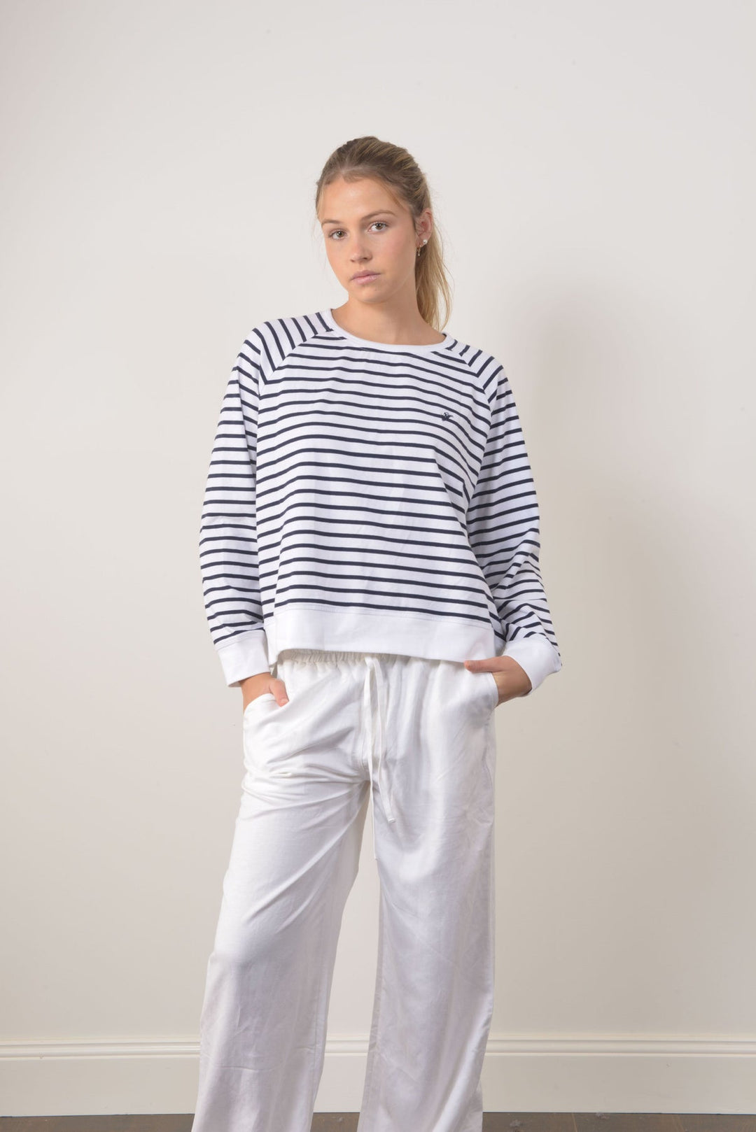 Bullrush - Ladies Coast Top in White