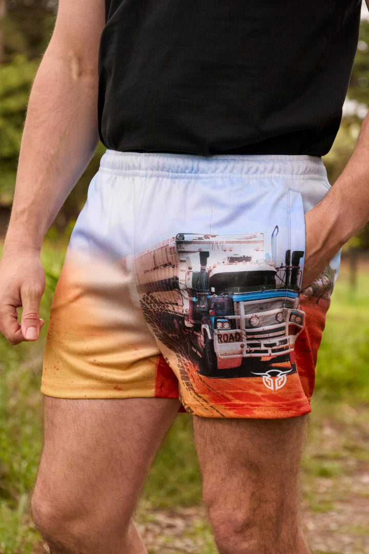 Bullzye - Mens Roadie Sports Short
