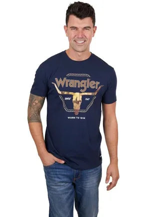 Wrangler - Mens Theo Short Sleeve Tee