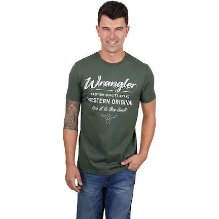 Wrangler - Mens Ethan Short Sleeve Tee