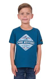 Pure Western - Boys Todd Short Sleeve Tee