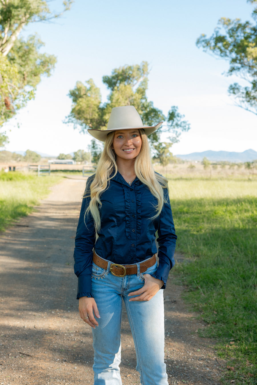 HAMILTON CAMPDRAFT COMMITTEE MEMBERS ONLY (BLACKCOLT CLOTHING - KIRBY SHIRT IN NAVY)