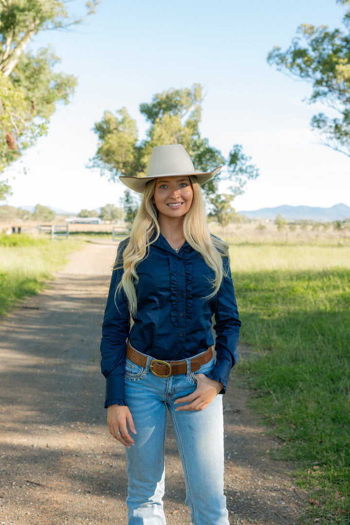 HAMILTON CAMPDRAFT COMMITTEE MEMBERS ONLY (BLACKCOLT CLOTHING - KIRBY SHIRT IN NAVY)