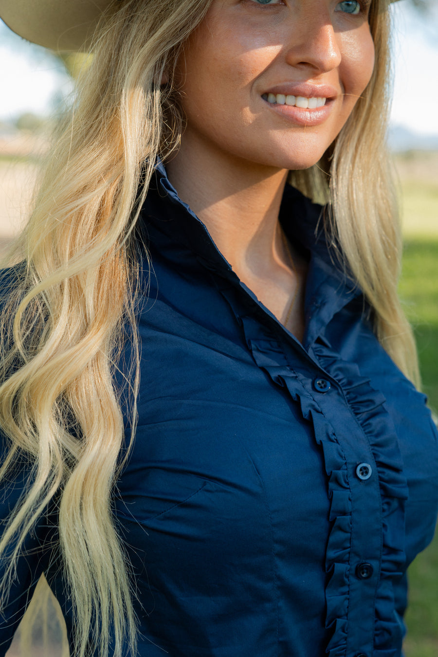 HAMILTON CAMPDRAFT COMMITTEE MEMBERS ONLY (BLACKCOLT CLOTHING - KIRBY SHIRT IN NAVY)