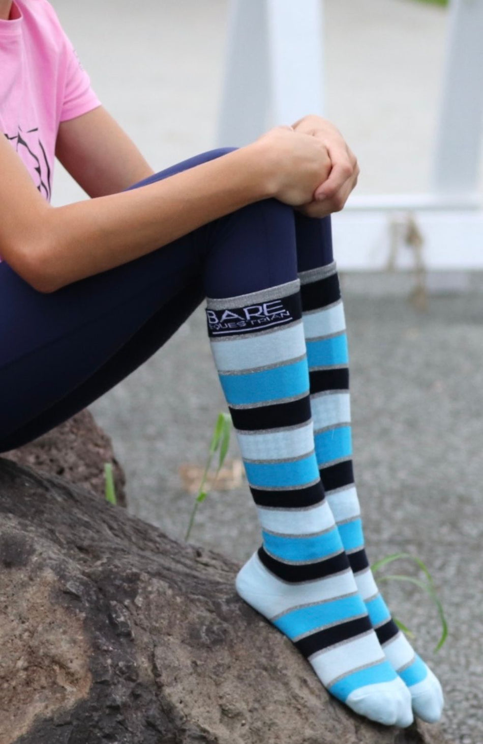 Bare Equestrian - Youth Cotton Sock