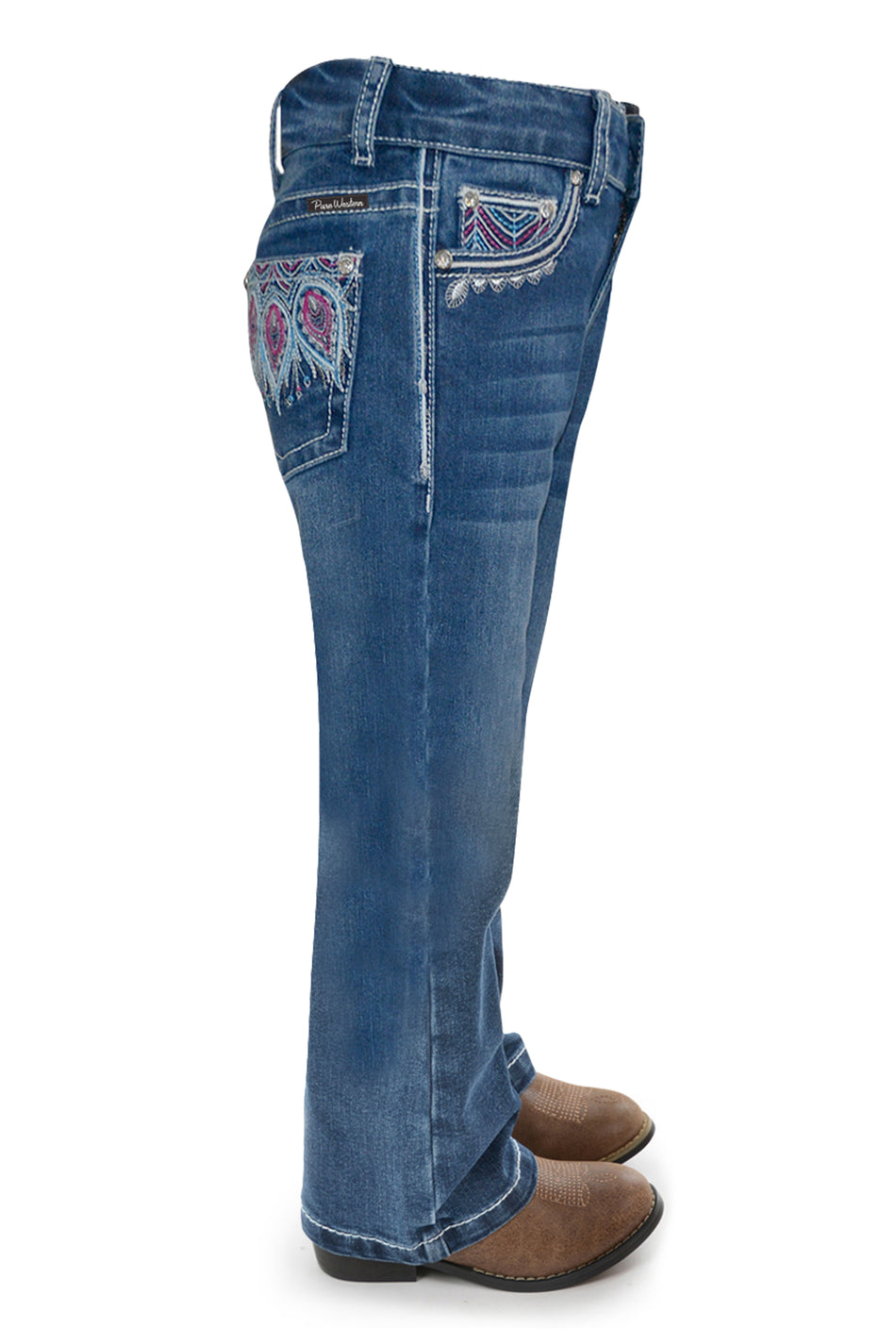 Pure Western - Girls Belle Boot Cut Jean