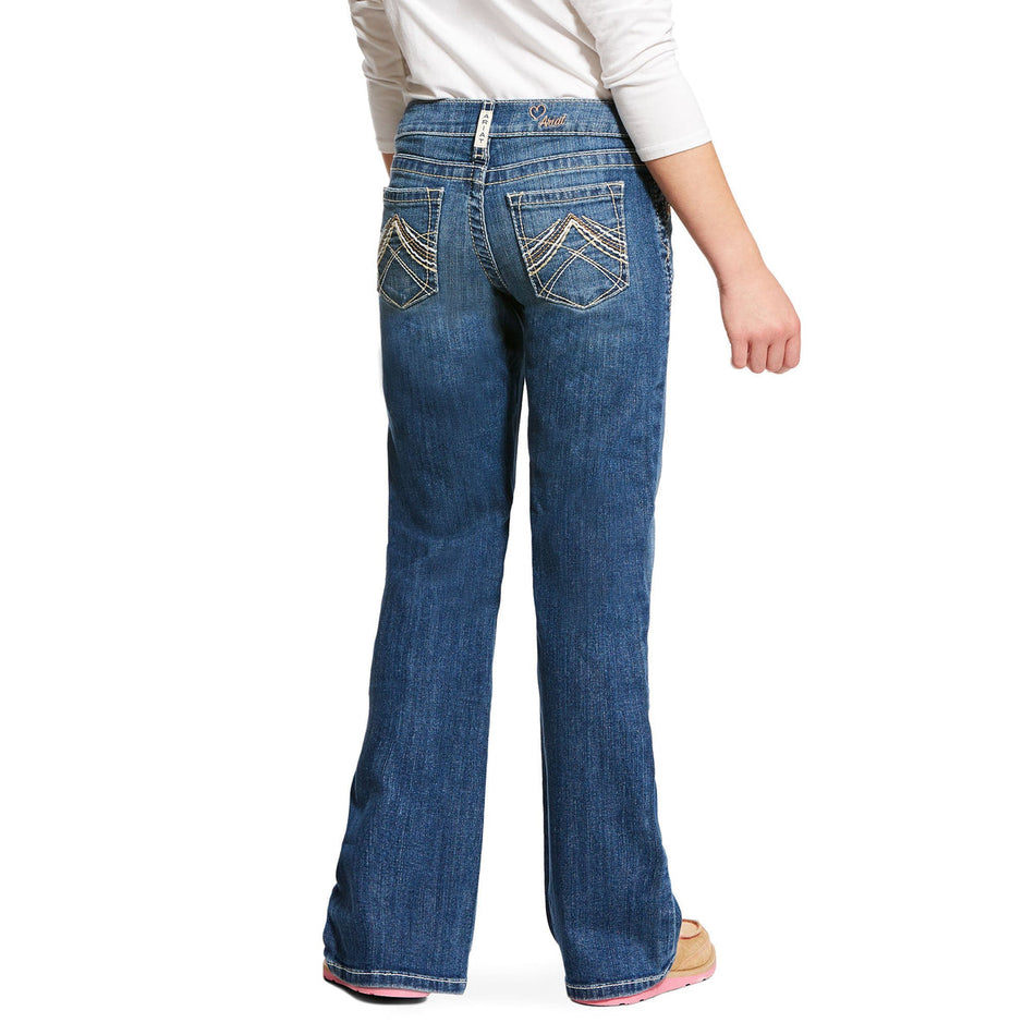 Ariat- R.E.A.L Girls Whipstitch Boot Cut Jeans