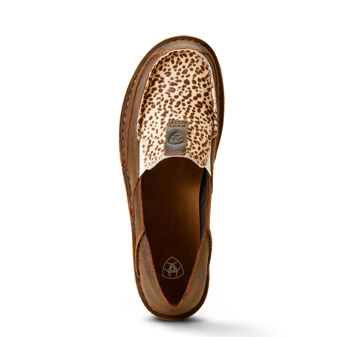 Ariat - Womens Cruiser Brown Bomber/Cheetah Hair