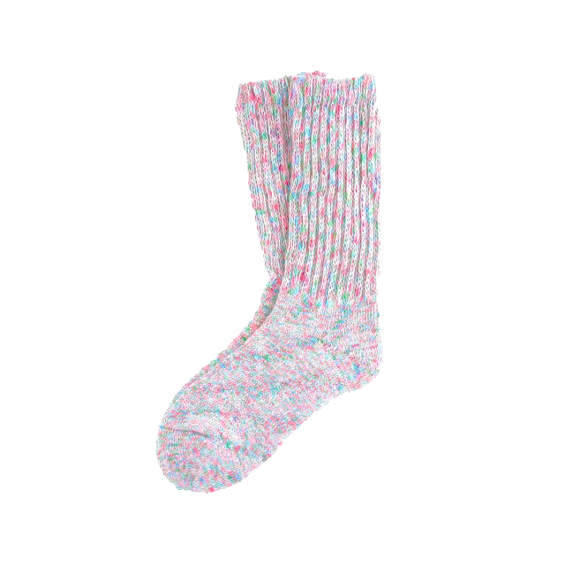 Red Fox Sox - Ombré Loose Top Sock - Bloom