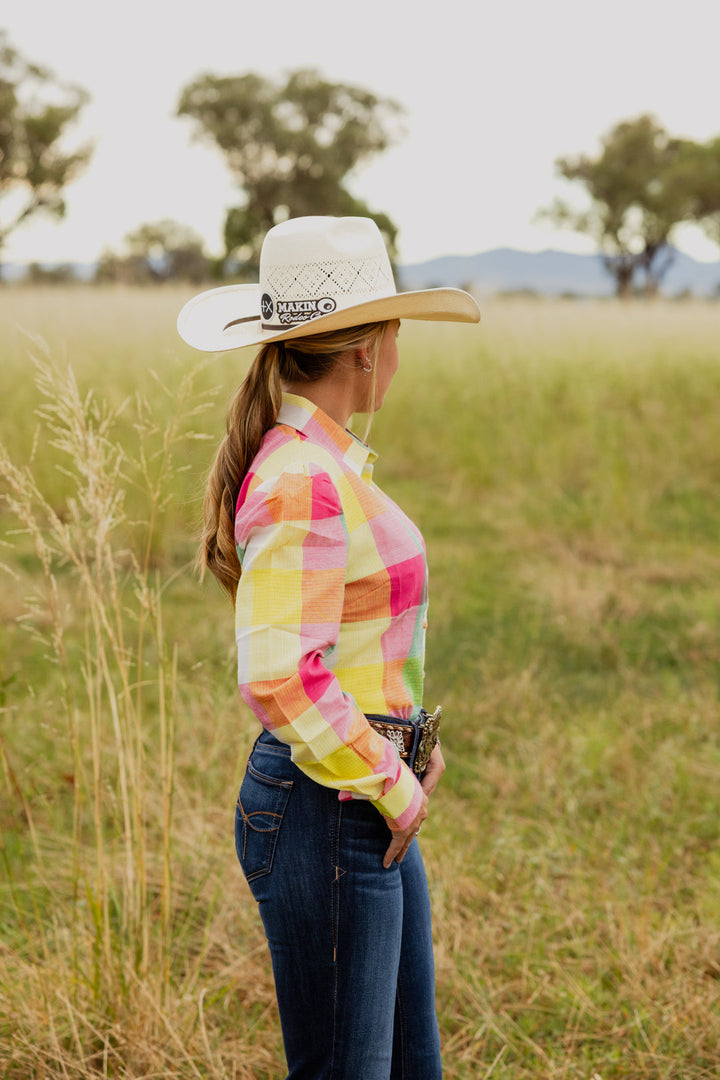 Blackcolt - Maggie in Pink & Yellow Check