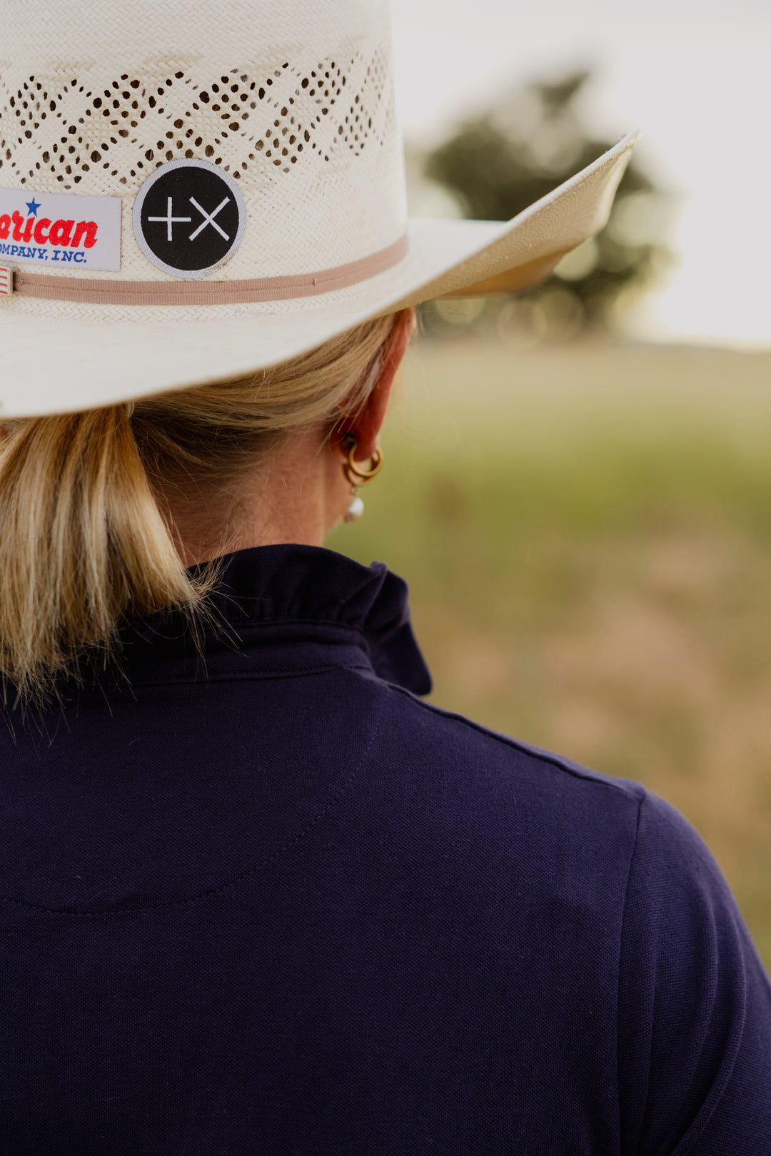 Blackcolt - Ruffled Polo in Navy