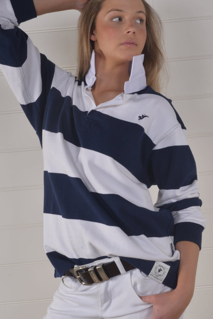 Bullrush - Seasonal Duo Rugby in Navy