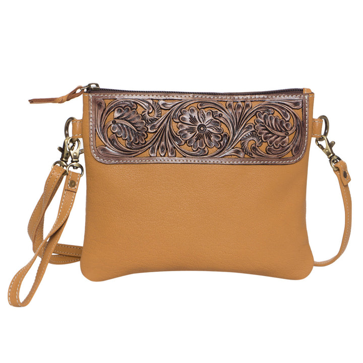 TDE - Tooling Leather Hand Carved Clutch Bag – TLB15