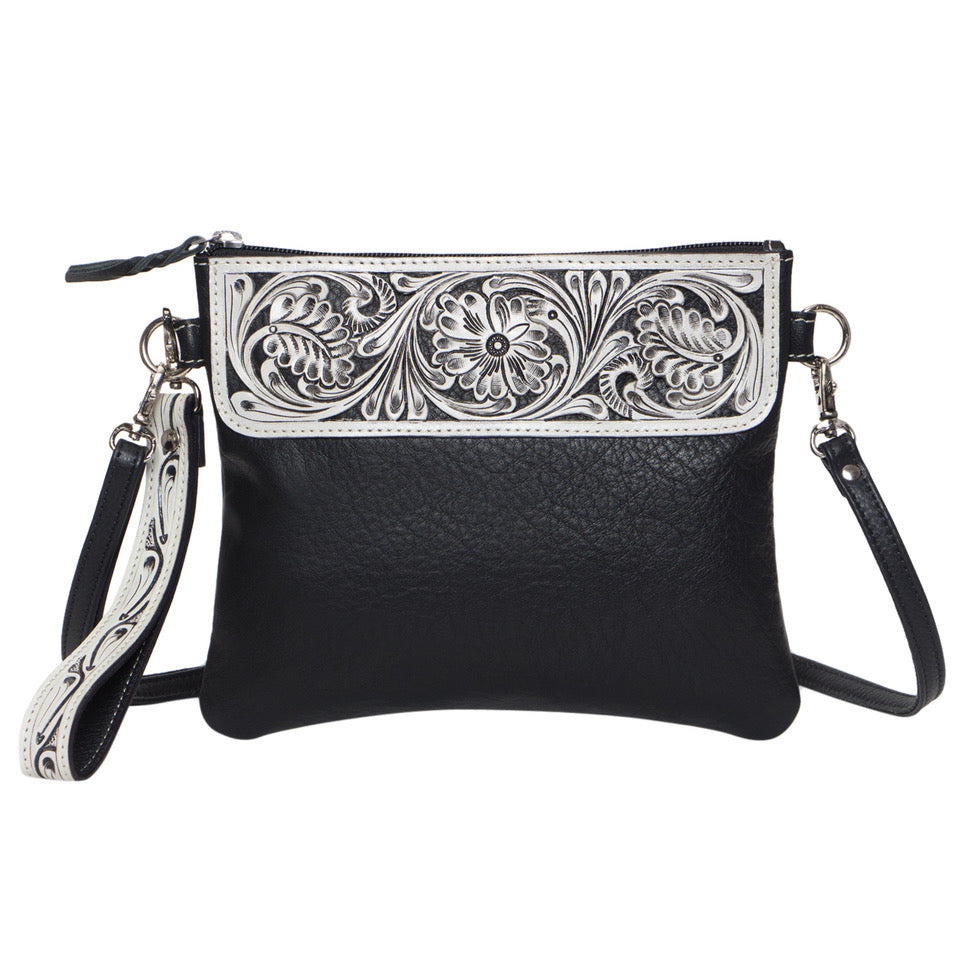 TDE - Tooling Leather Hand Carved Clutch Bag – TLB15