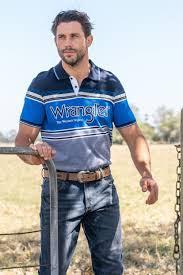 Wrangler - Mens Joel Polo T-shirt