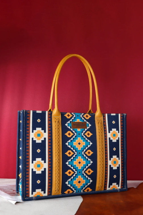 Wrangler - Southwestern Tote bag in Navy