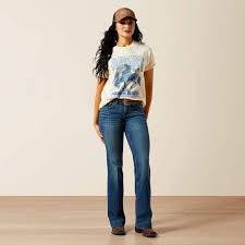 Ariat - Womens Retro Block Poster T-Shirt