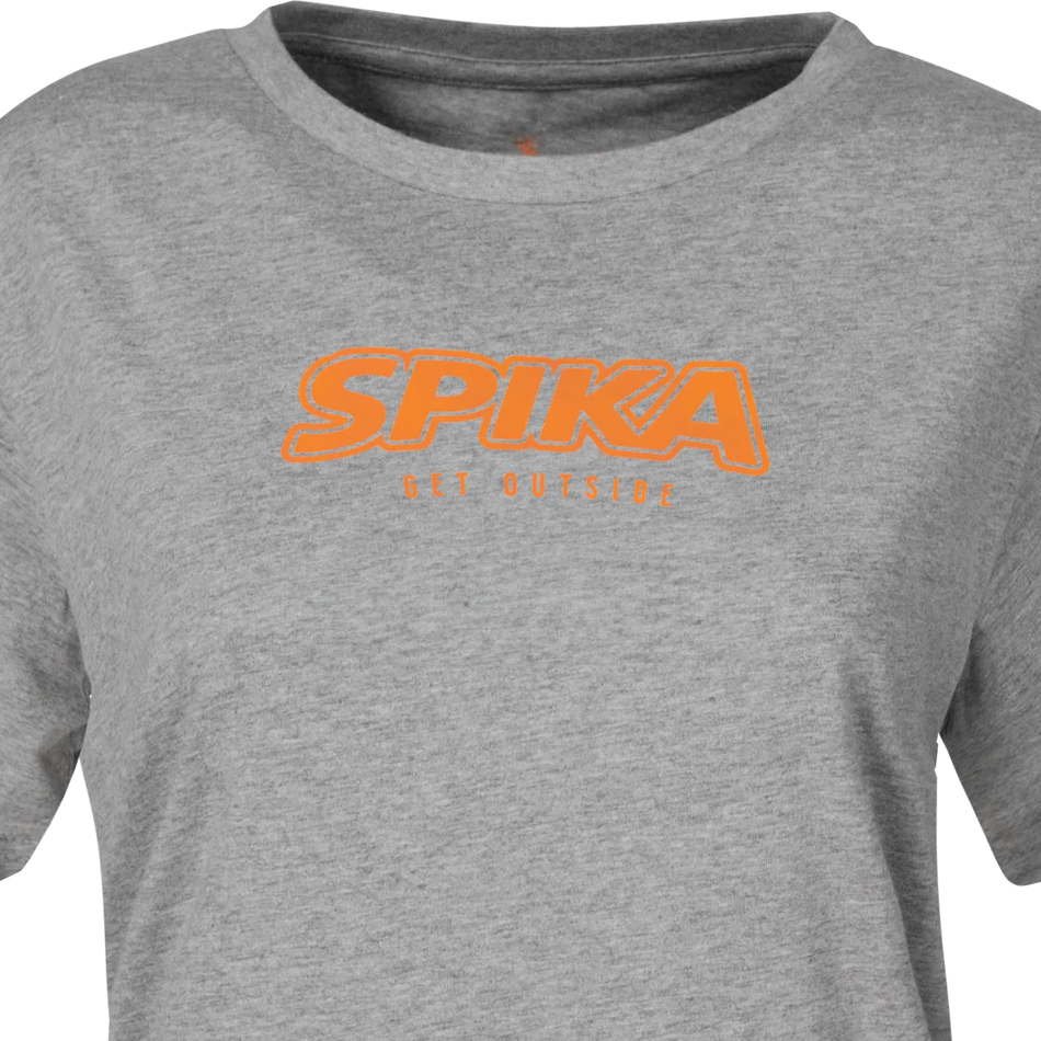 Spika - Womens GO Leader T Shirt in Grey
