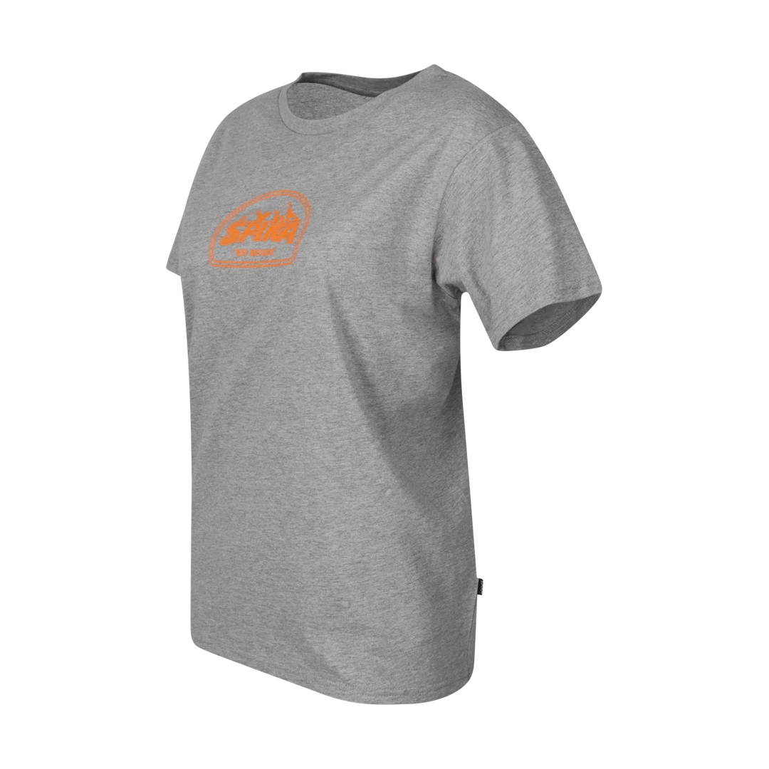 Spika - Womens GO Mountain T Shirt in Grey